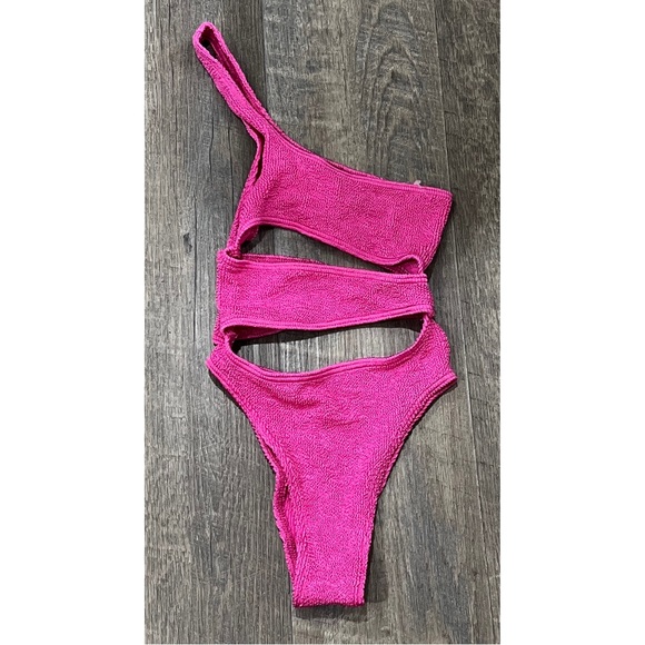 BOUND by Bond Eye Rico Cutout One Shoulder Swimsuit - Picture 4 of 6